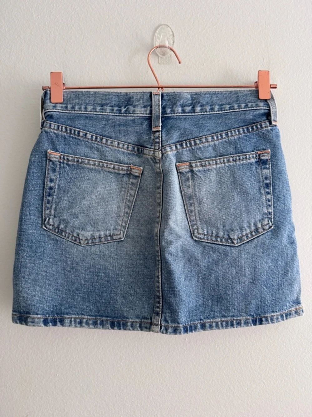 90’s Vintage Gap Denim Mini Skirt Medium Wash Size 0 Regular